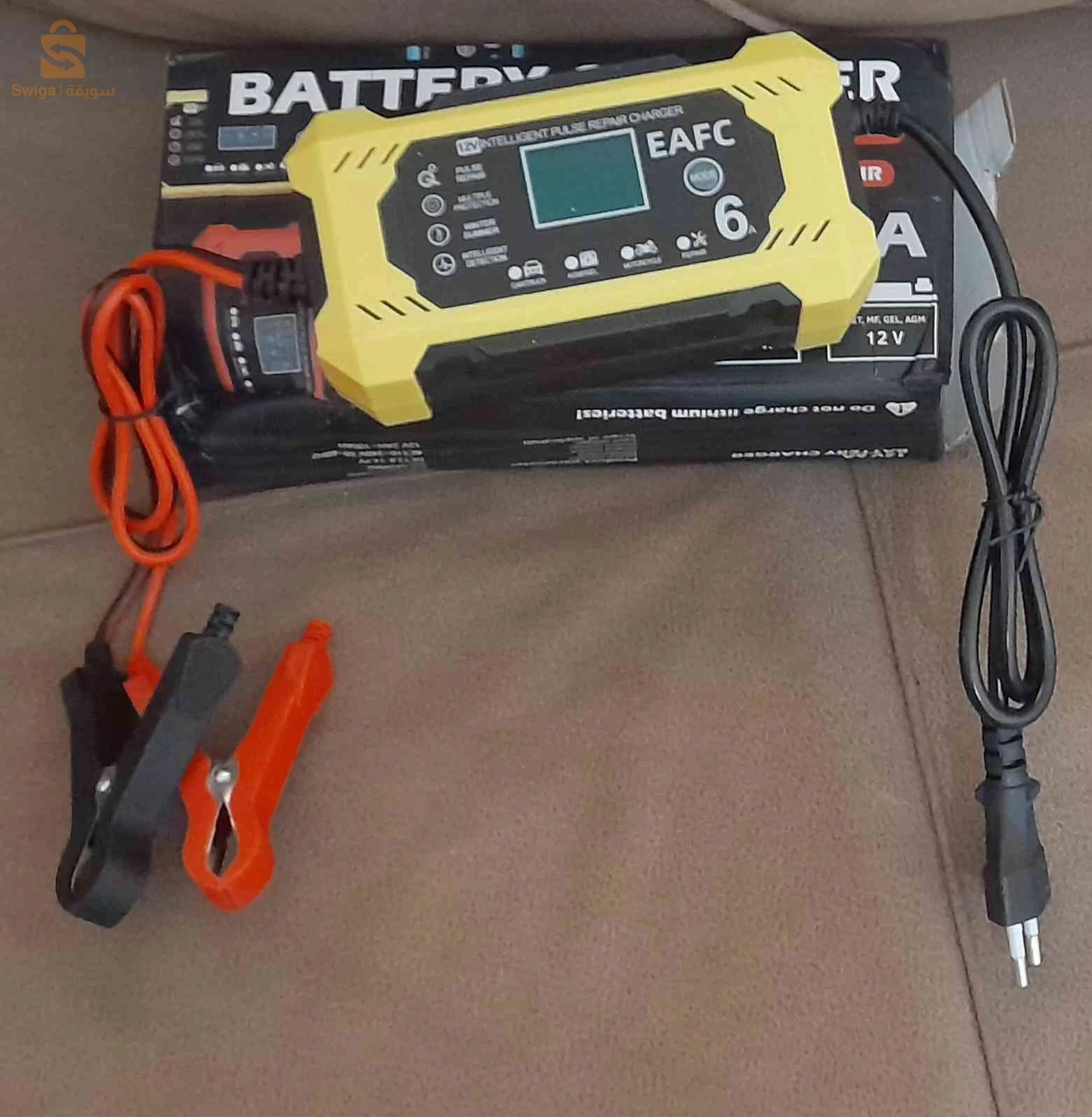 ضاغط عجلات
شاحن بطاريات
نافخ عجلة الدراجة