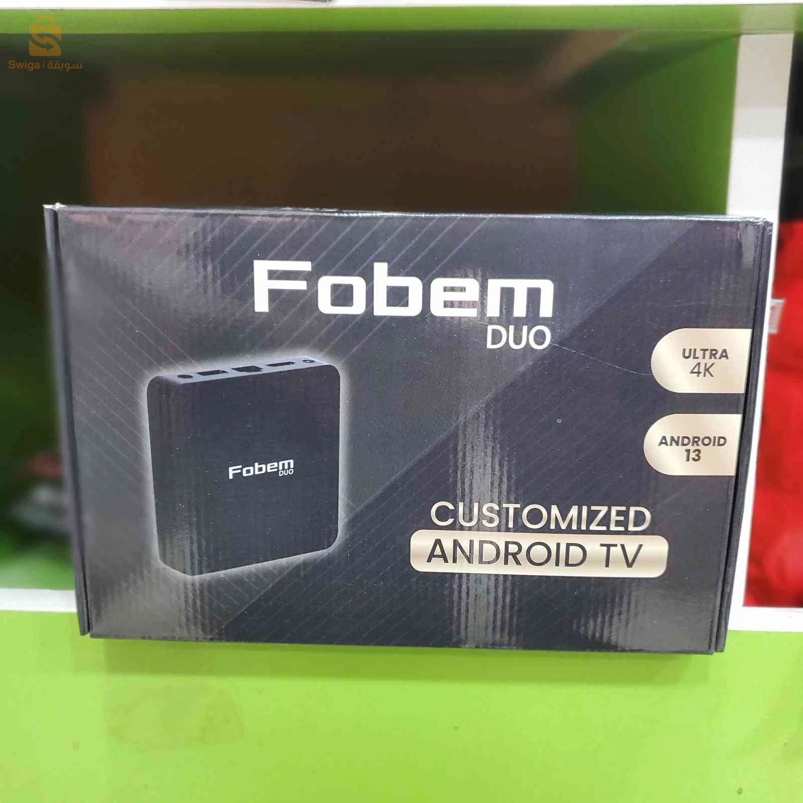 Tv Box Fobem android 16g/2g +1ane gratuite serveur formule