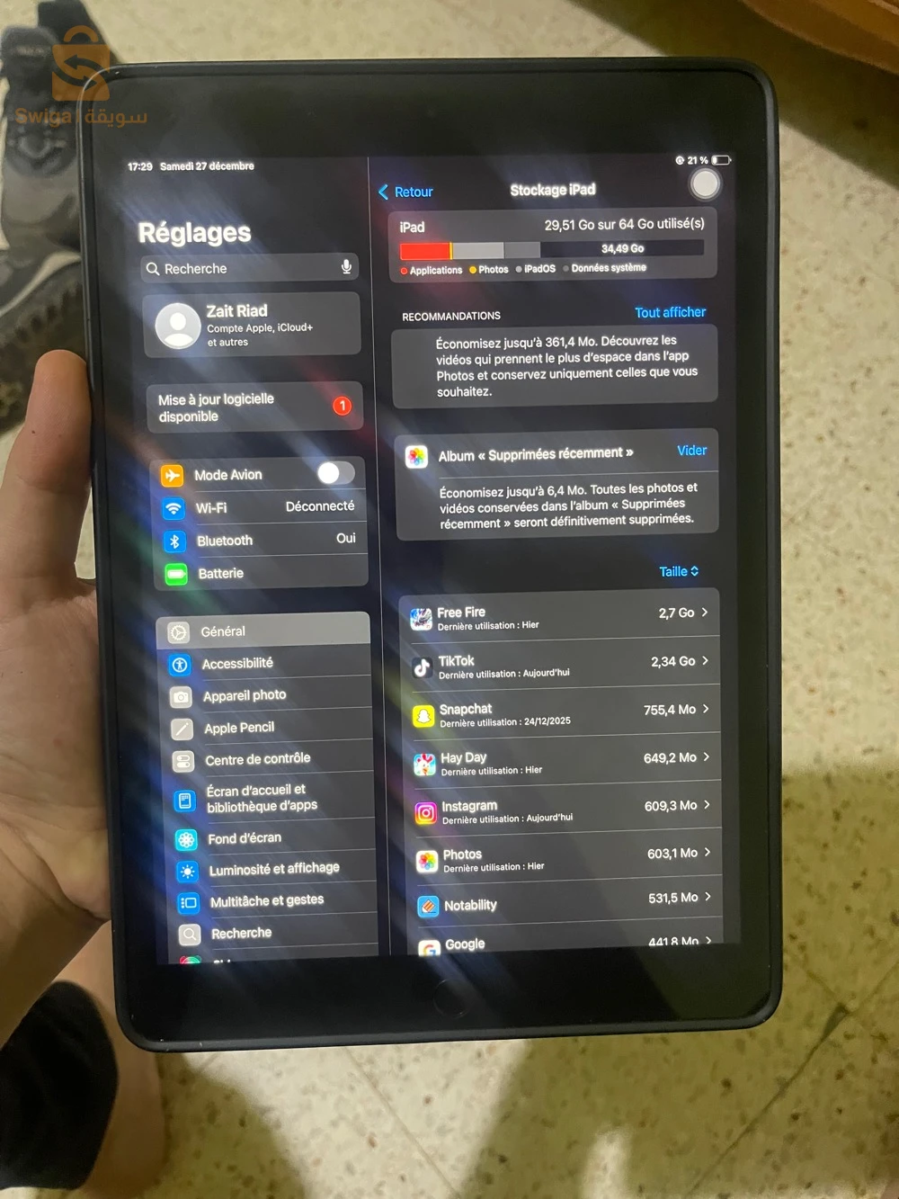 iPad 9 génération byps