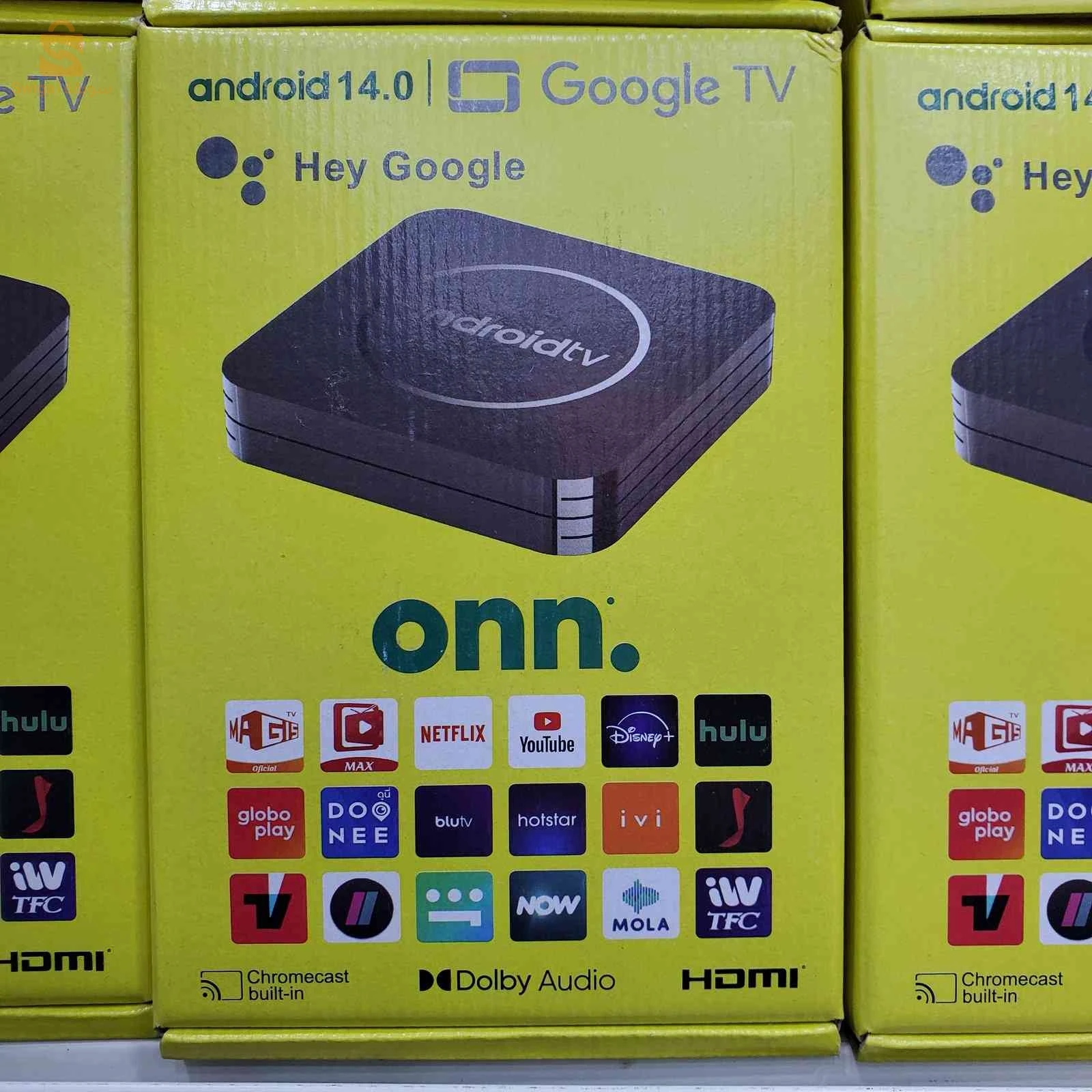 Tv Box onn. Google TV Android 14.0 16GB rom 2GB ram