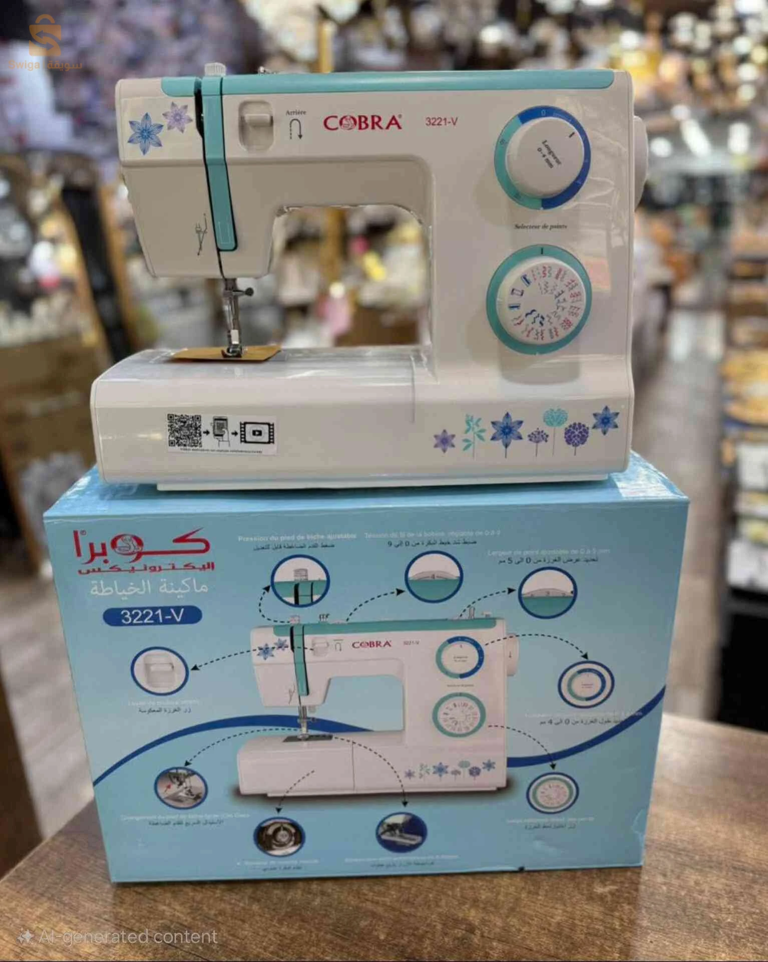 Machine À Coudre Cobra 3221V