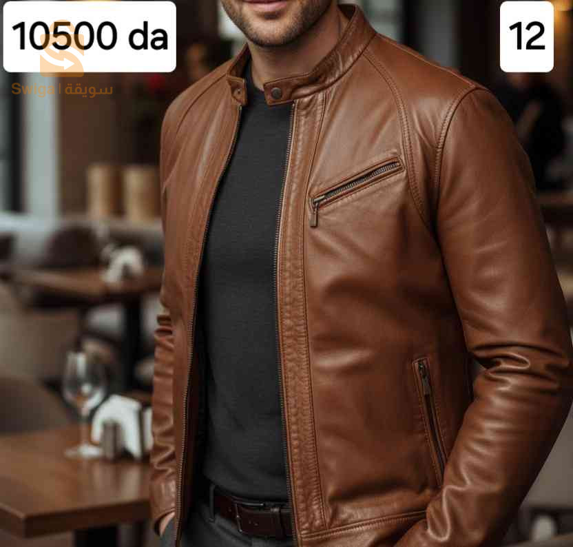 معاطف جلدية طبيعية 100%.