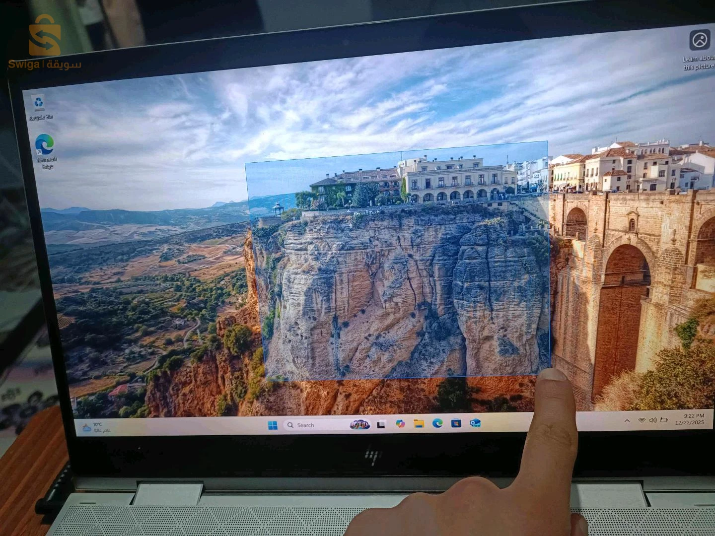 pc HP envy i5 8éme génération écran tactile