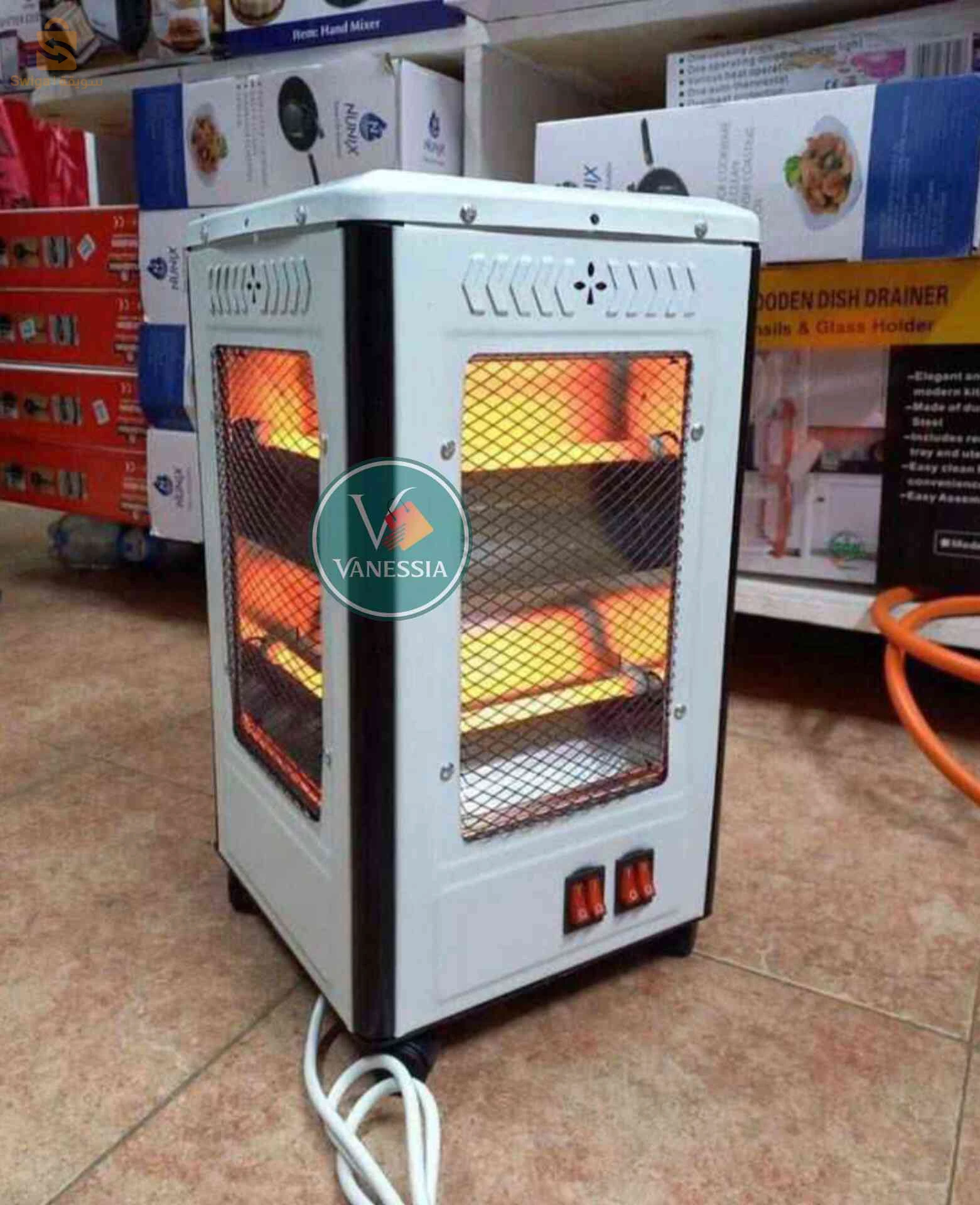 مدفأة كهربائية خمسة وجوه