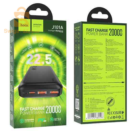 powerbank hoco j101A original 20000mAh
