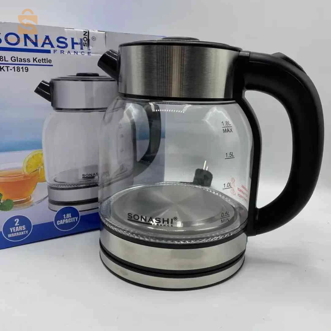 غلاية ماء 1.8 لتر ،سوناشي (Sonashi) طراز Skt-1819
