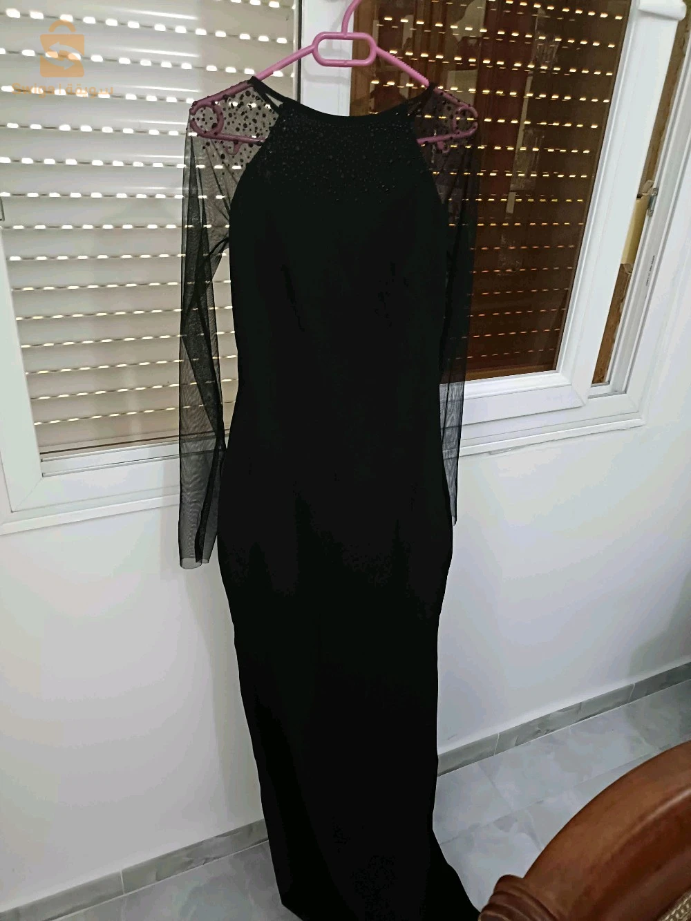 deux robes soirée blanche et noire taille 38 40 occasion comme neuf sawmo mlih