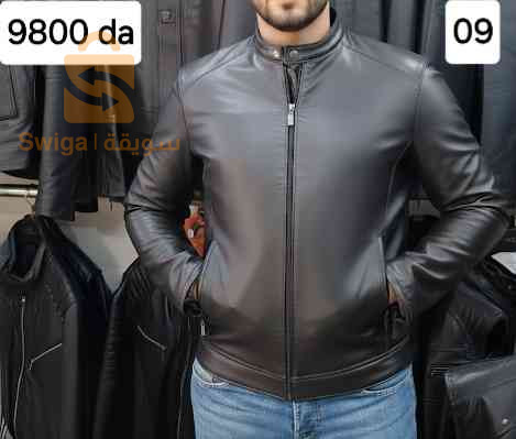 معاطف جلدية طبيعية 100%.