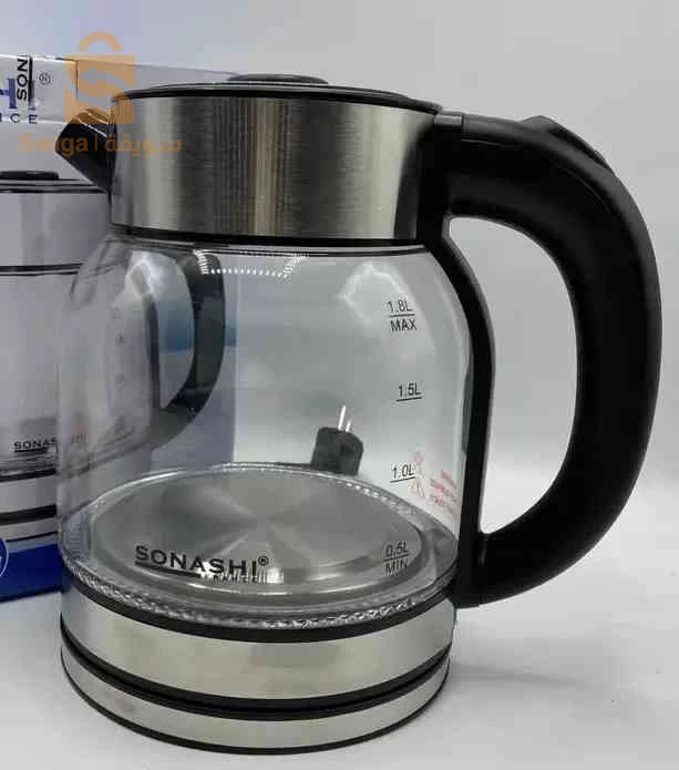 غلاية ماء 1.8 لتر ،سوناشي (Sonashi) طراز Skt-1819