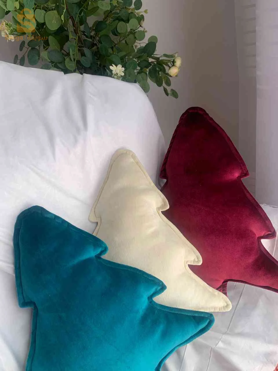 coussin décoratif hivernale