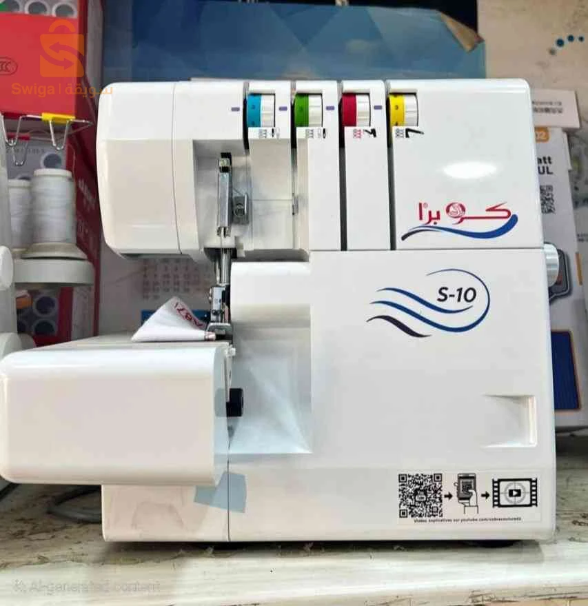 Surjeteuse Marque Cobra 2,3,4 Fils آلة خياطة