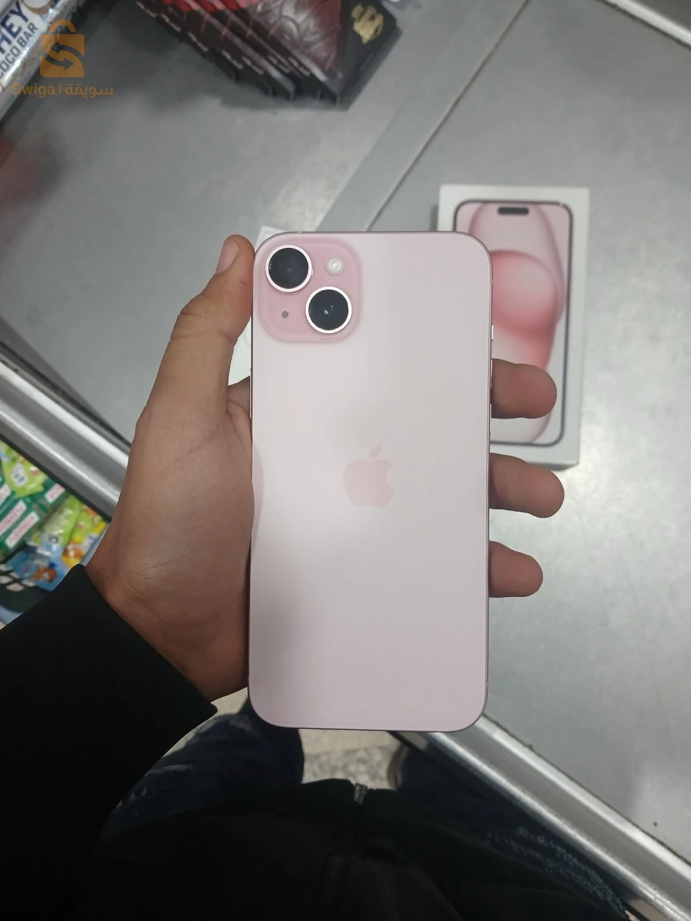 iphone 15plus etat 10/10 utilisé quelques jours 2pus 128gb
