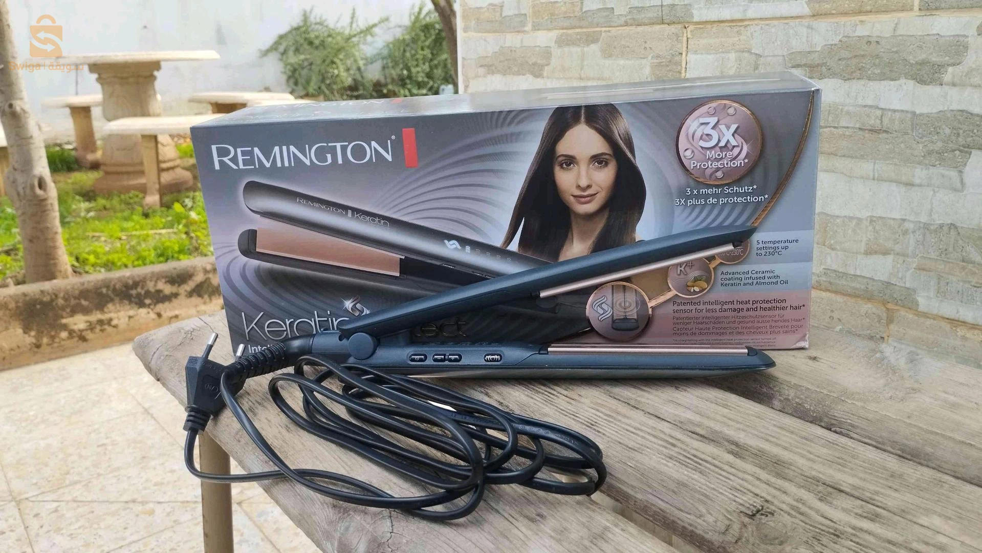 lisseur Remington keratin protect