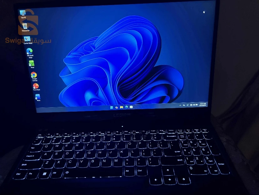 لابتوب Lenovo Legion 5
i5 الجيل 11
RTX 3050 4GB
RAM: 16GB
SSD: 512GB