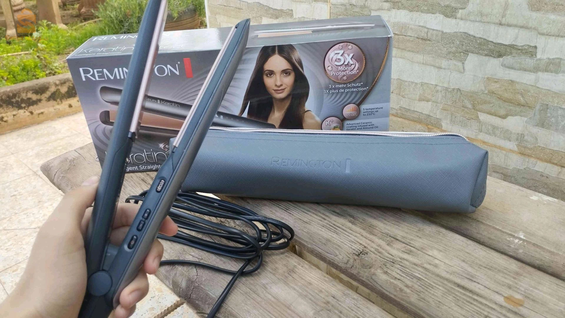 lisseur Remington keratin protect
