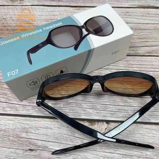 نظارات شمسية ذكية بلوتوث 5.3 مع سماعة لاسلكية مدمجة