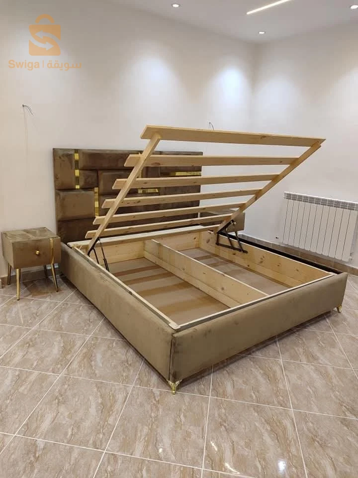 meuble lit capitonnée 0558461894