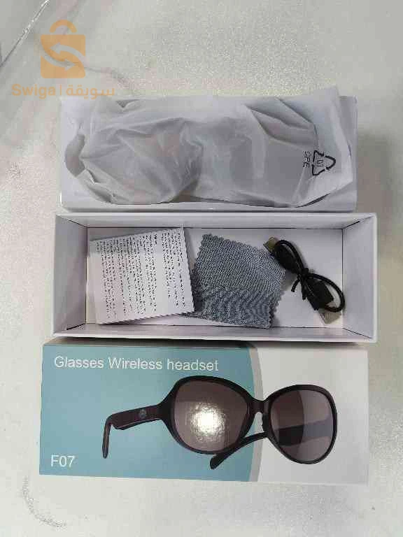 نظارات شمسية ذكية بلوتوث 5.3 مع سماعة لاسلكية مدمجة