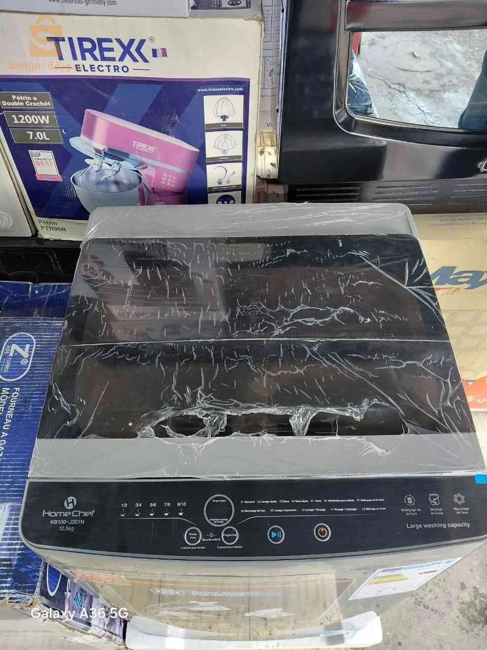 Machine lavier homeChef 10.5kg automatic 12 programme