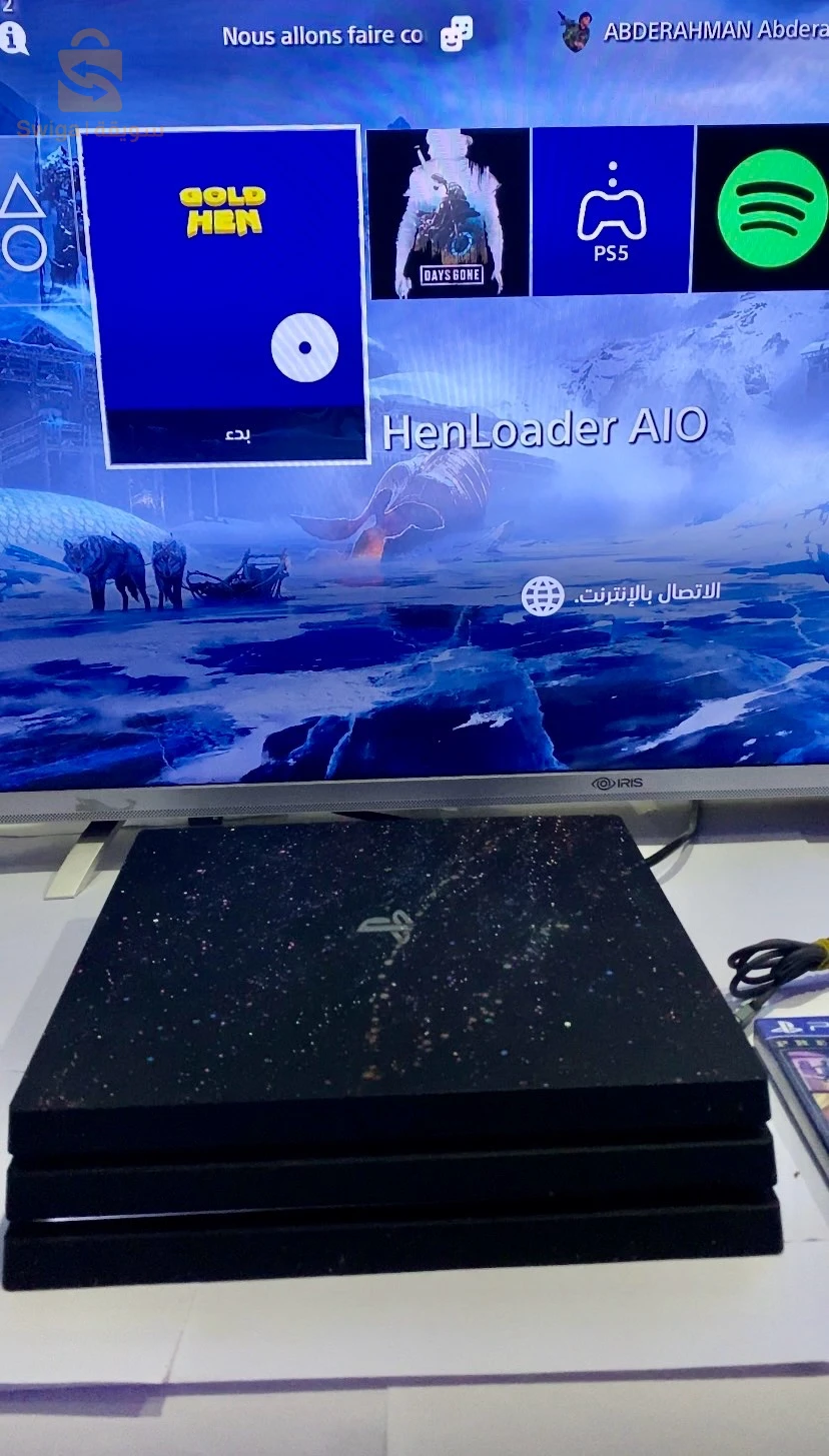 PS4 PRO -أصلي حالة ممتازة