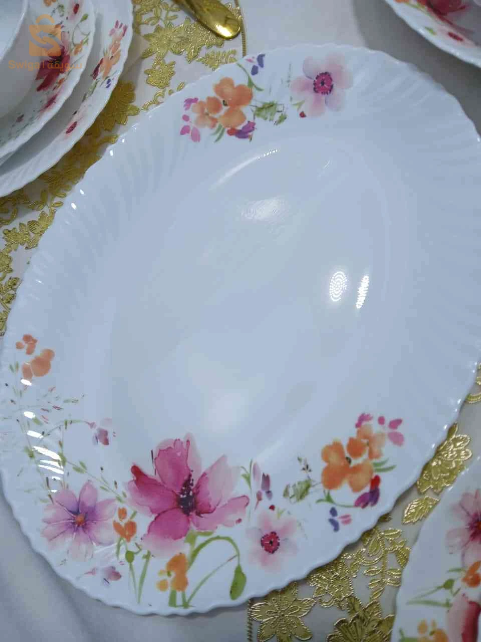 Service A Table 29 Pice A Fleur 
service a table 29 pice a fleur 
service a table 29 pice a fleur 
مادة الصنع اركبال