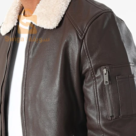 veste semi cuir original