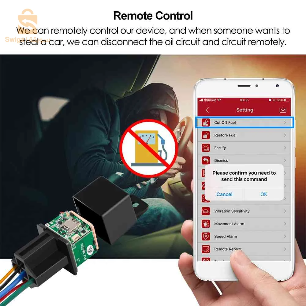 جهاز حماية من السرقة gps mv730