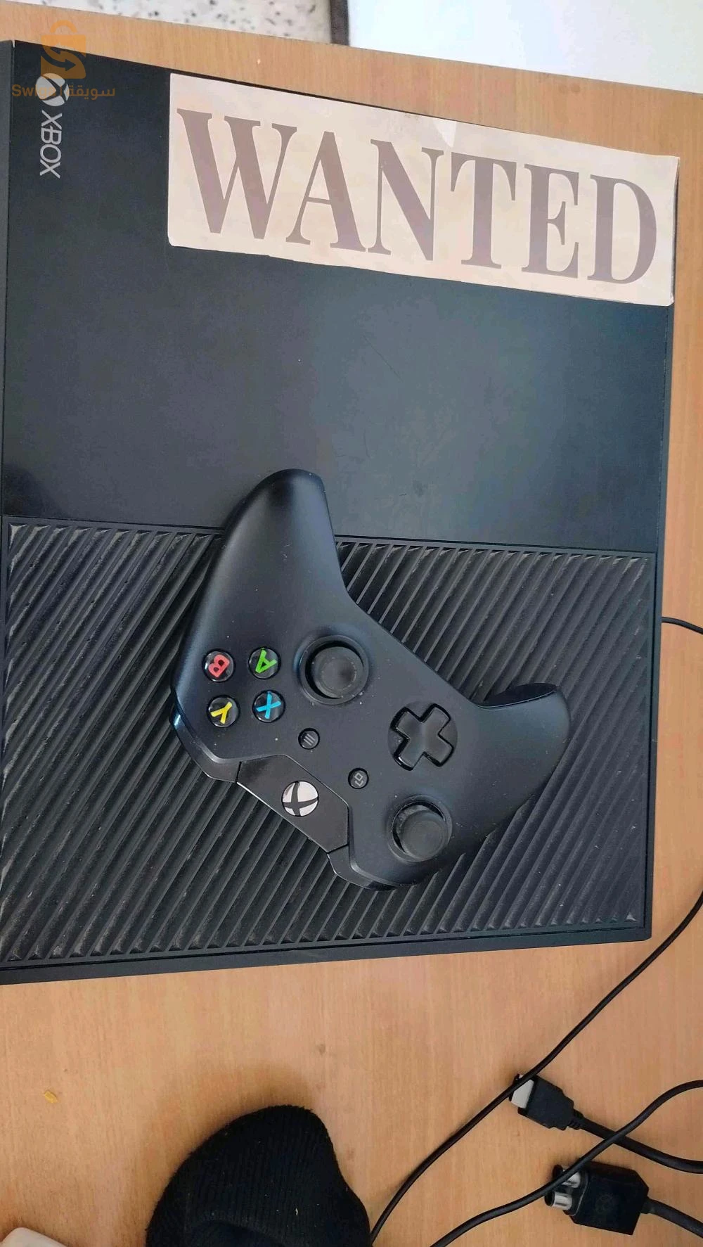 اكس بوكس وان 1تيرابايت +منات اوريجينال +كابابل hdmi