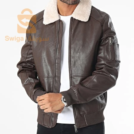 veste semi cuir original