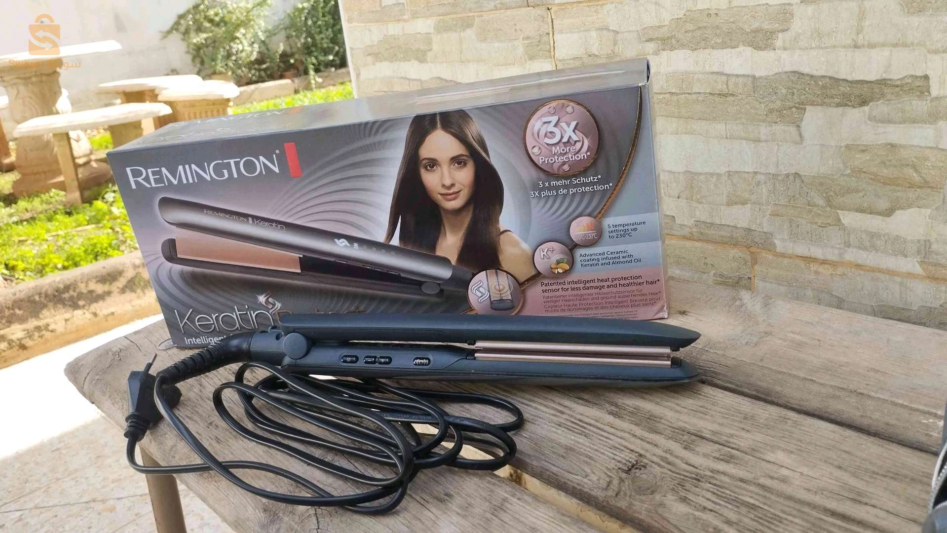 lisseur Remington keratin protect