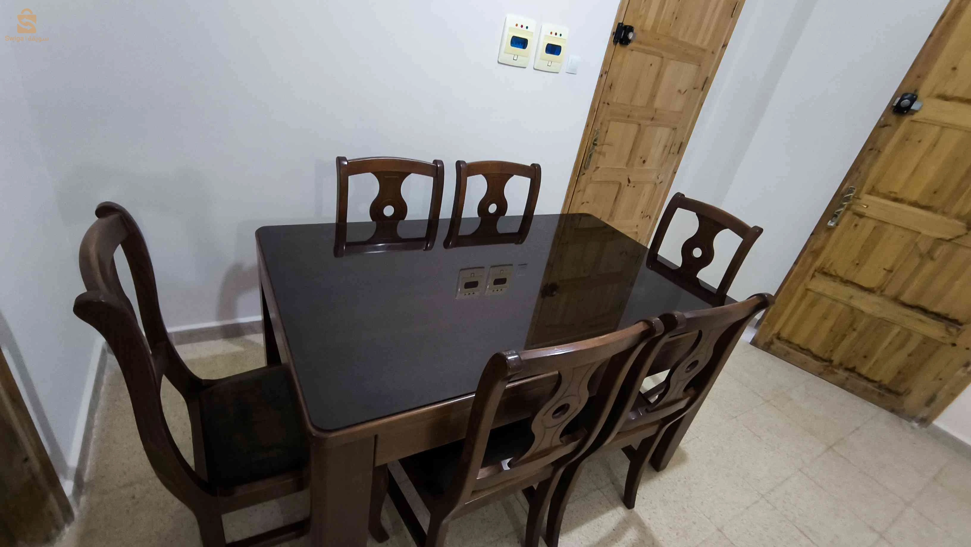 table de salon 6 place bois hêtre