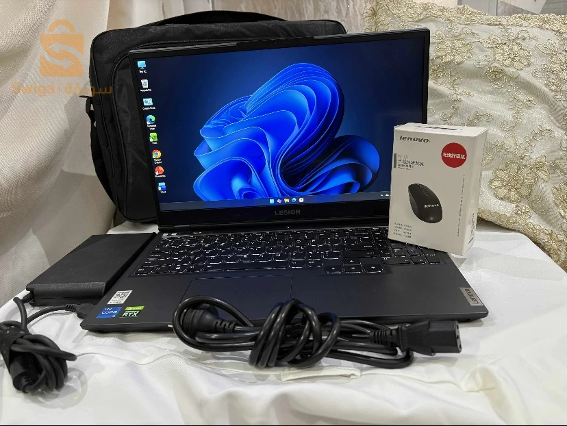 لابتوب Lenovo Legion 5
i5 الجيل 11
RTX 3050 4GB
RAM: 16GB
SSD: 512GB