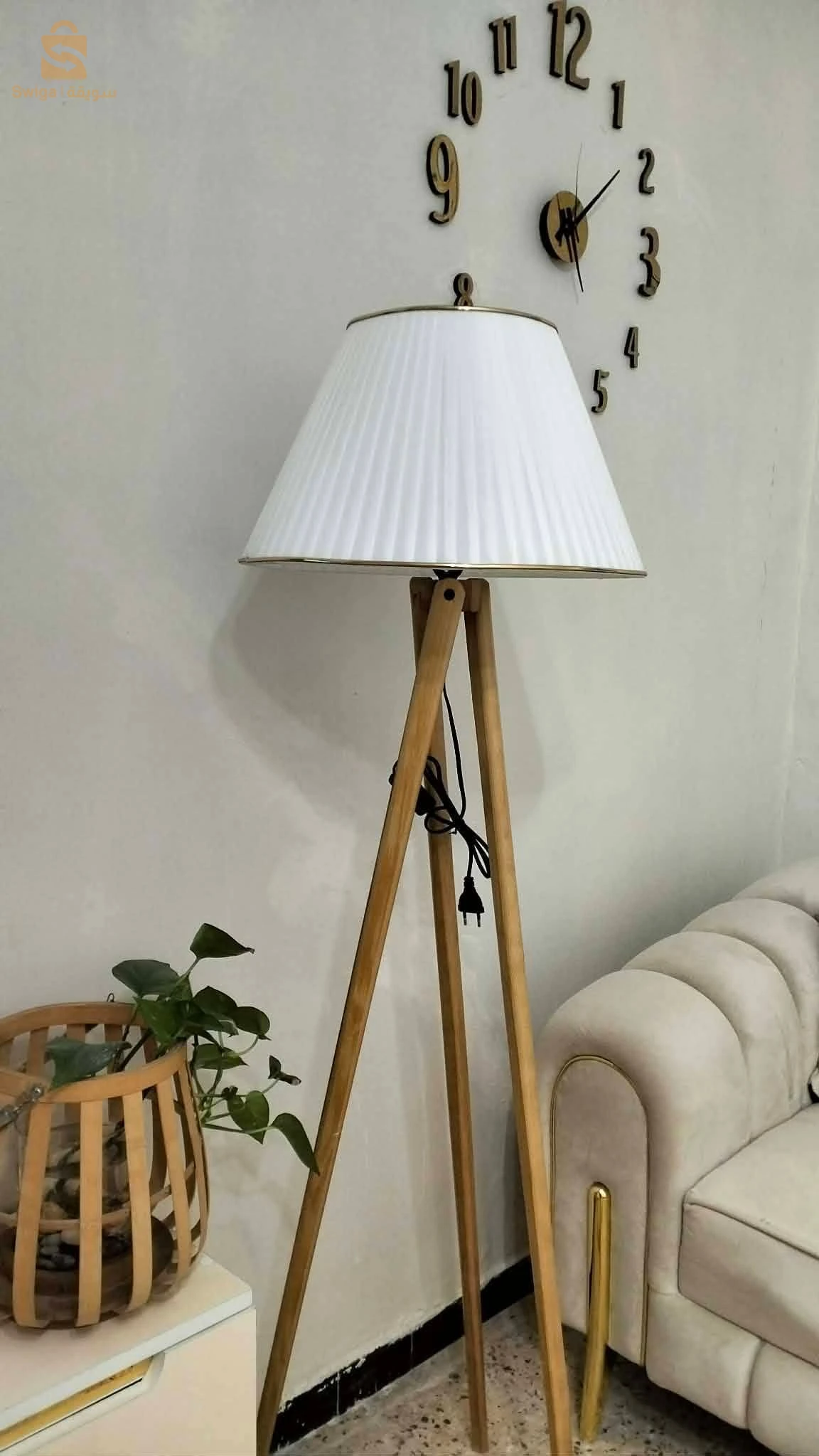 lampadaire salon chic