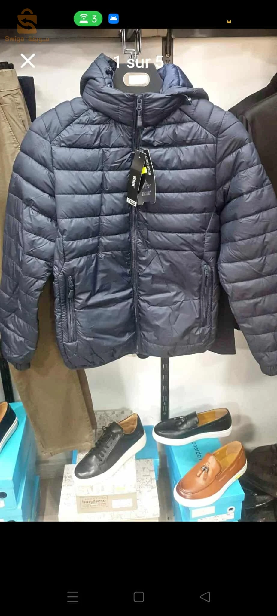 veste doudoune imperméable