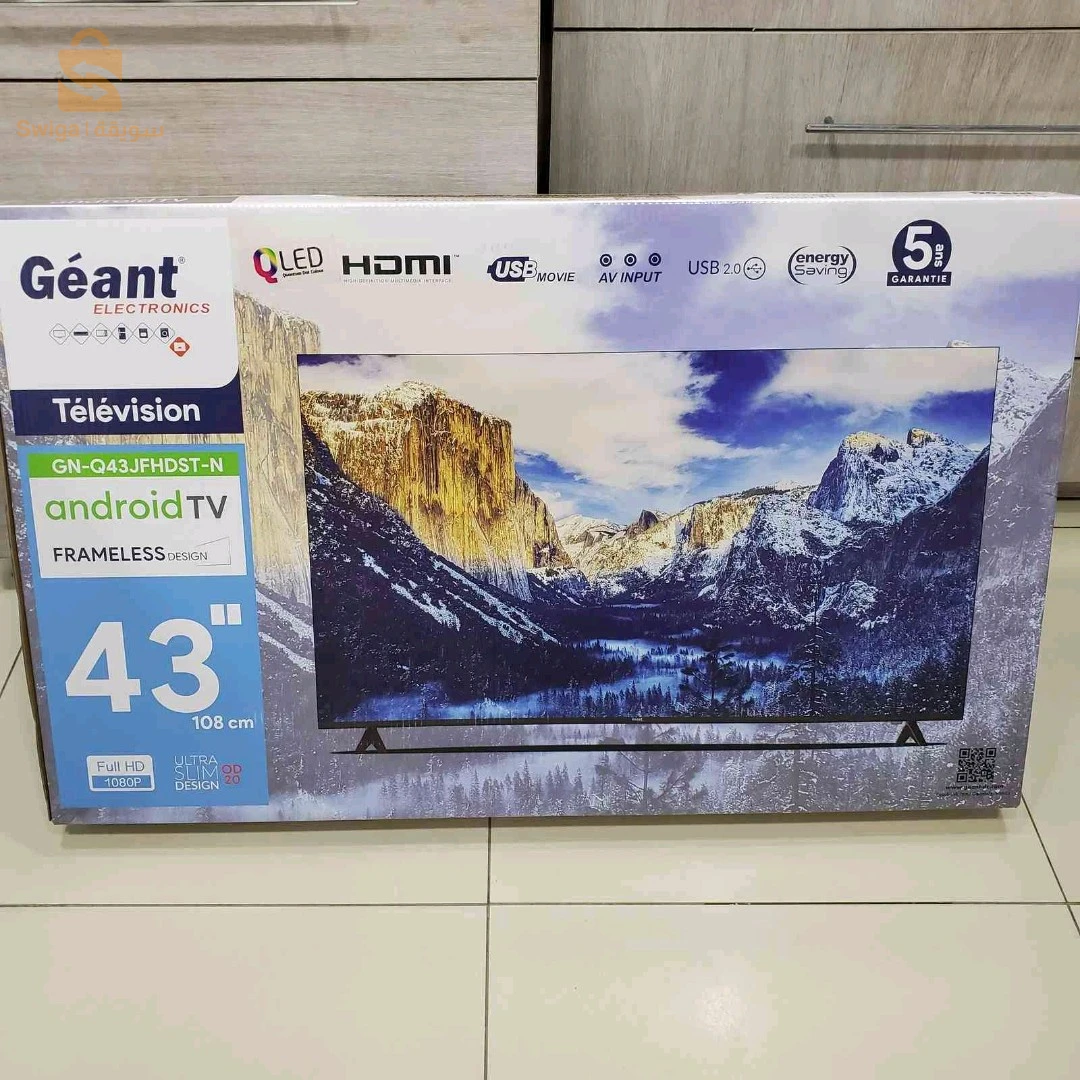 Tv Géant 43 Smart QLED démo intégré