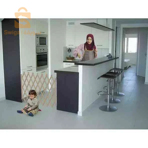 Barrière de sécurité pliable en bois pour Enfant - حاجز حماية للأطفال متعدد الإستعمالات