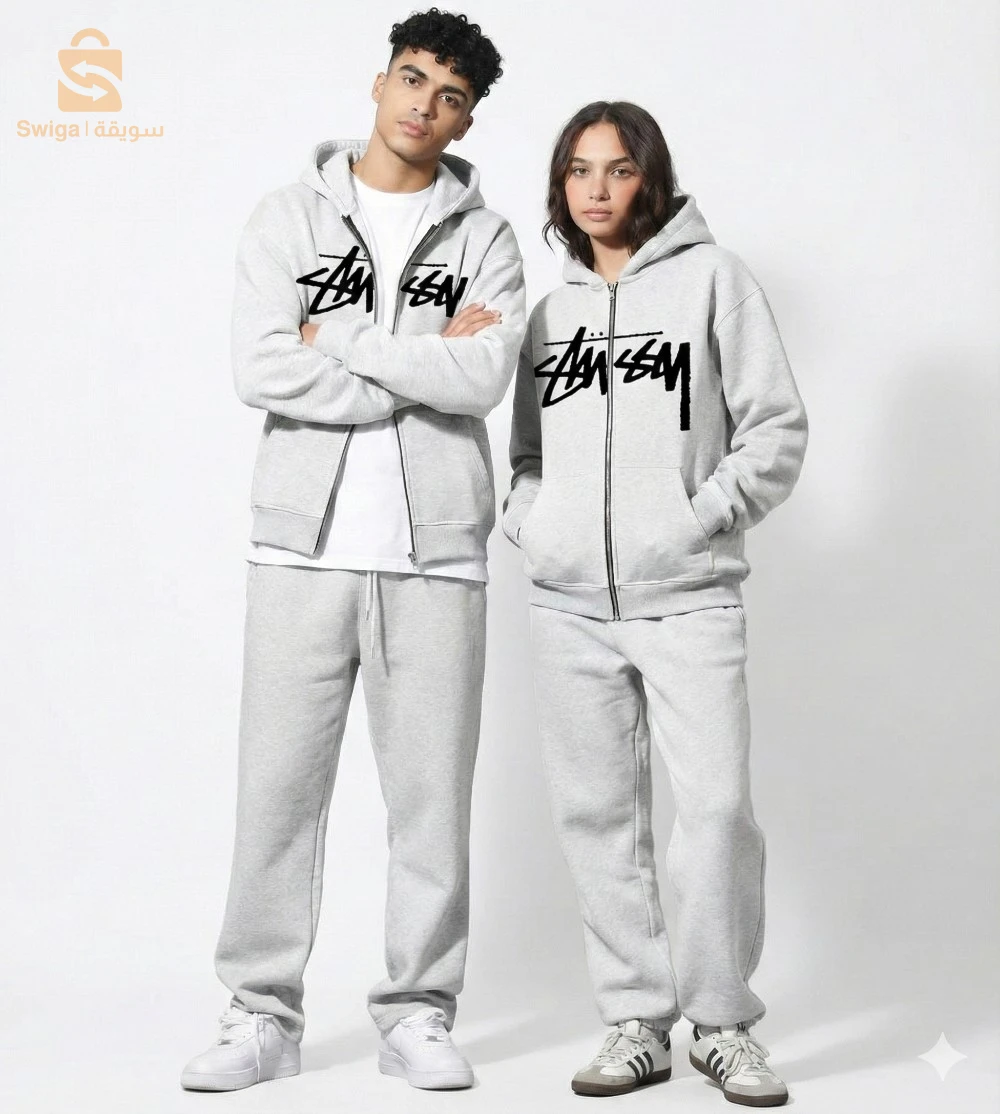 Ensemble 2 Pièces Veste + Pantalon Baggy Premium unisex noir