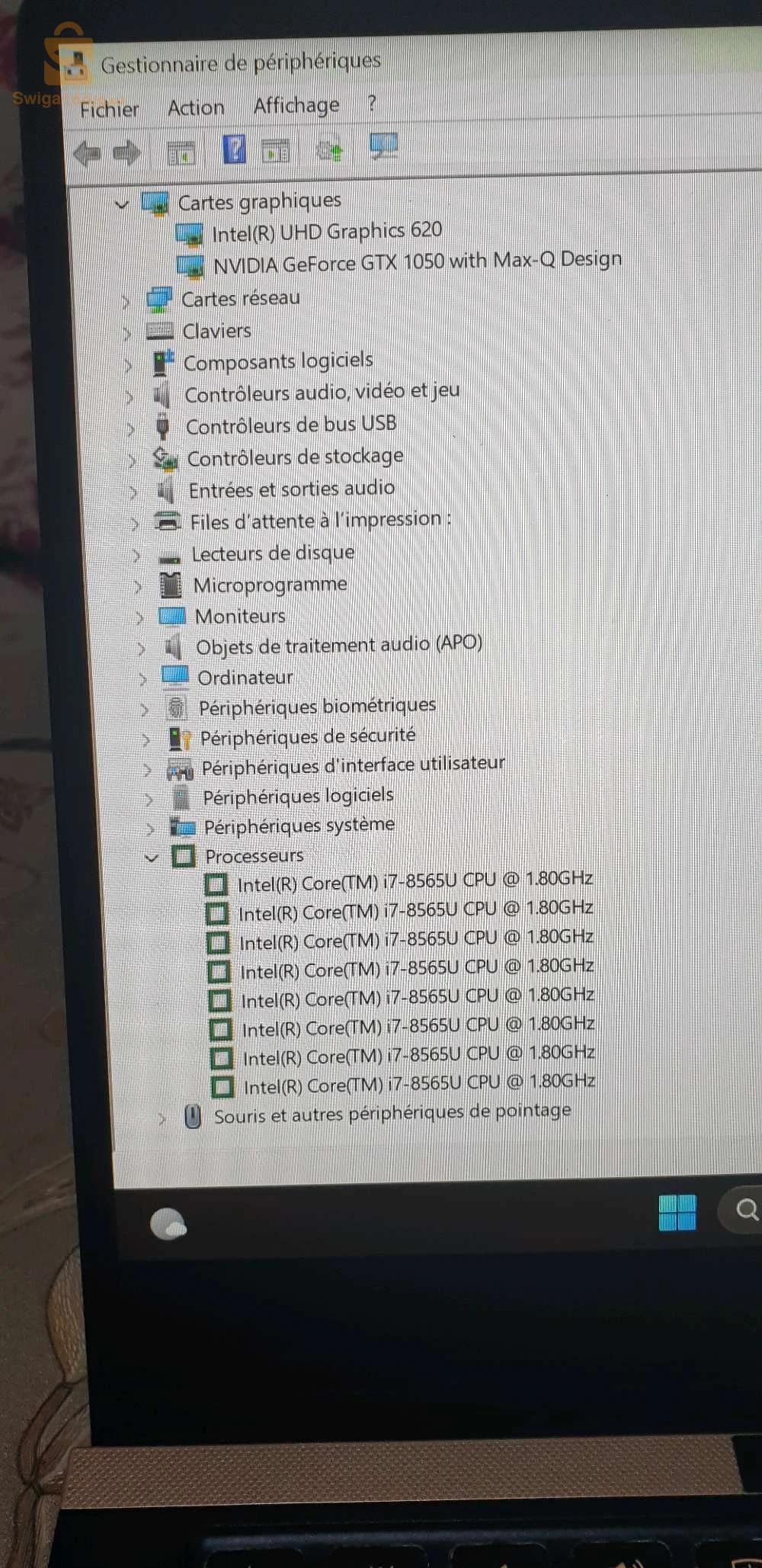 pc Asus zenbook gamer