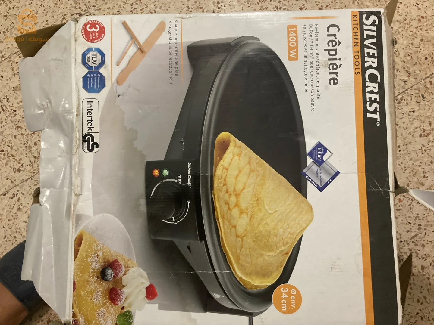 crêpière électrique d’origine allemande