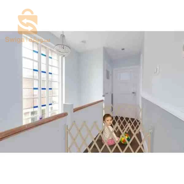 Barrière de sécurité pliable en bois pour Enfant - حاجز حماية للأطفال متعدد الإستعمالات