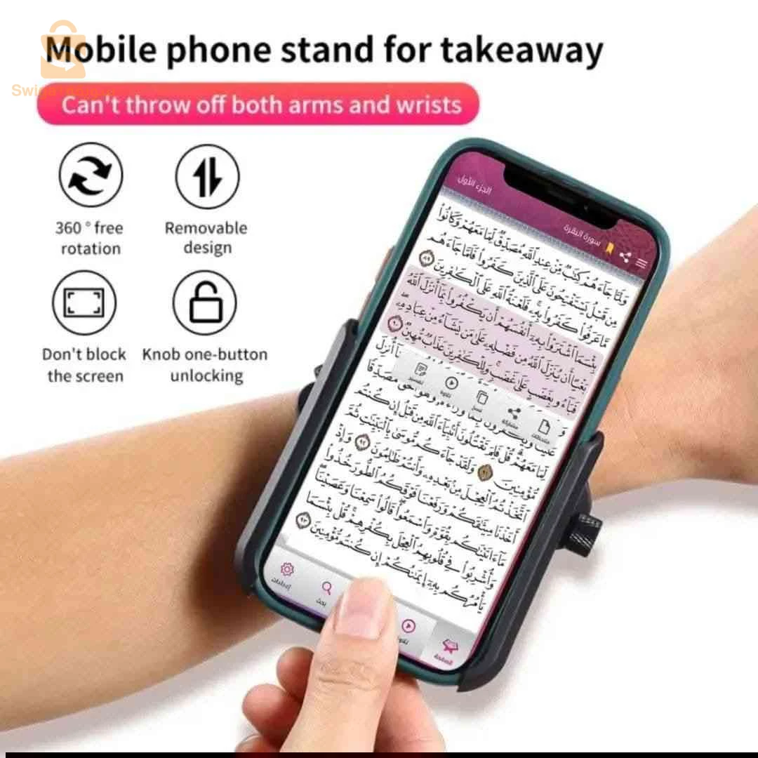 support de téléphone a main