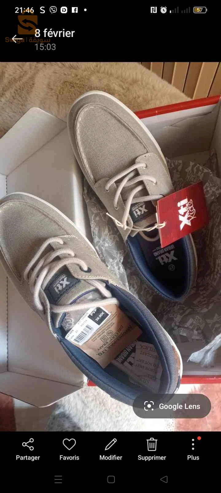 vend un mocassin garçon 37