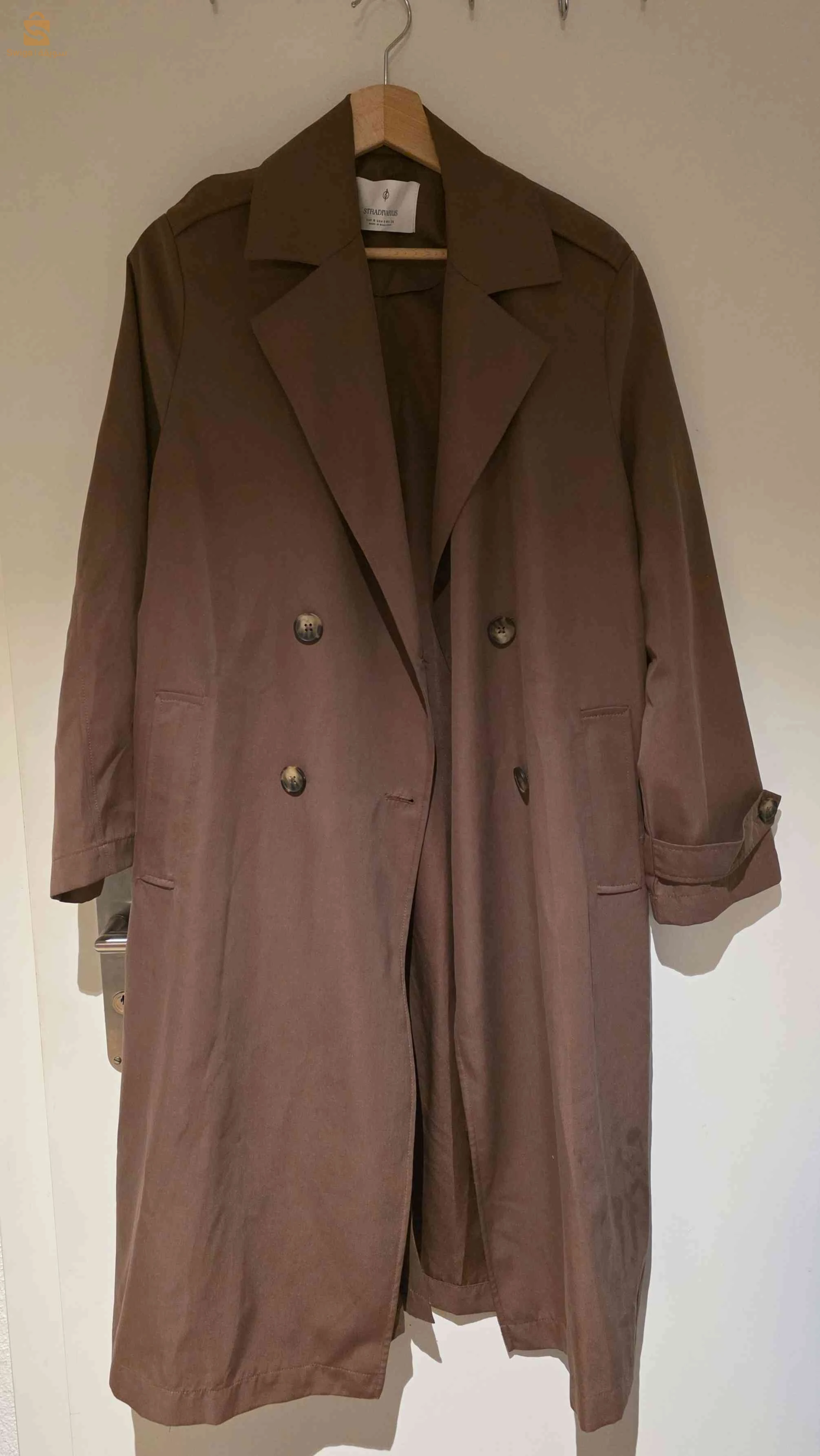 Stradivarius women Trenchcoat brown