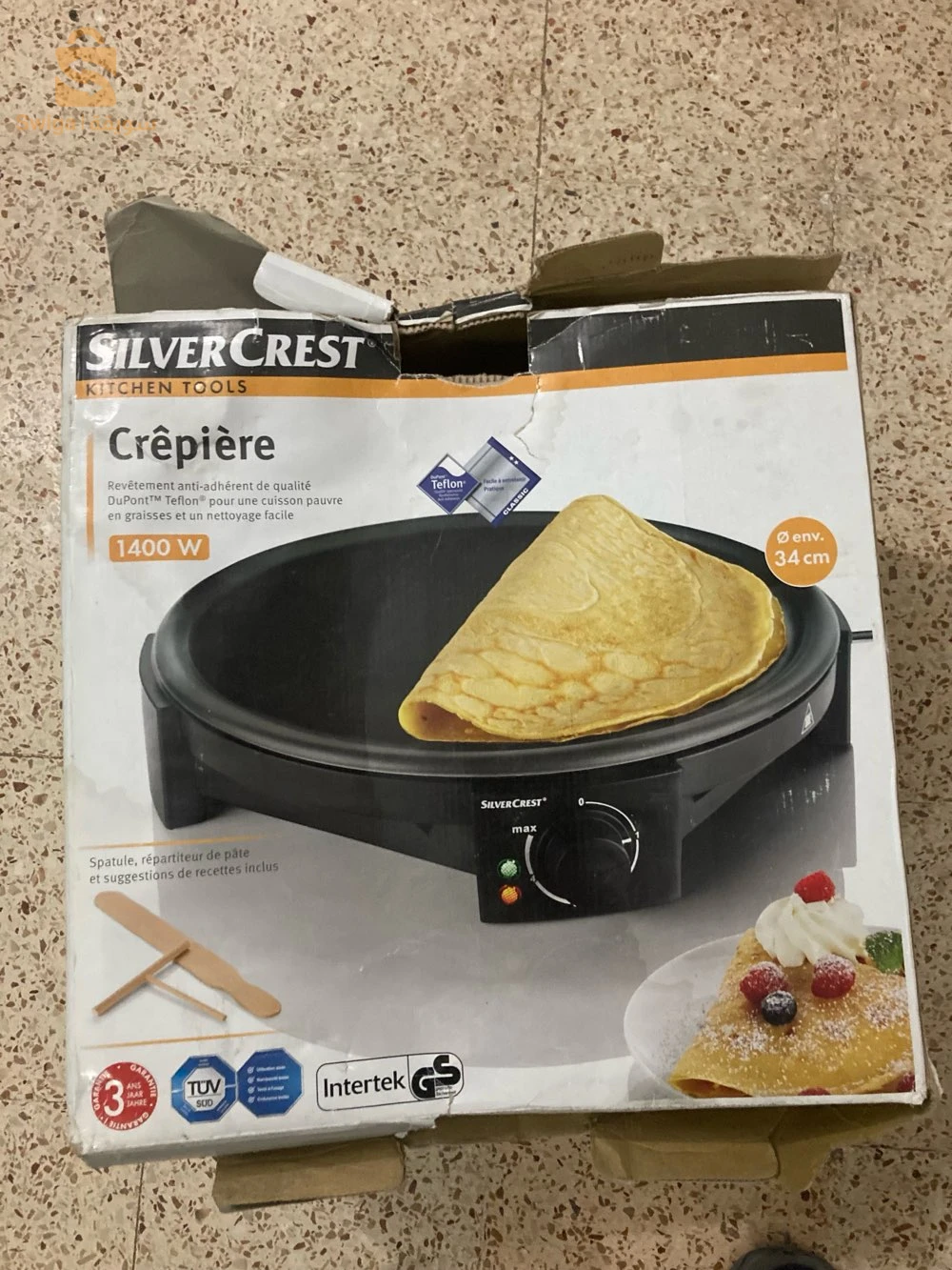 crêpière électrique d’origine allemande