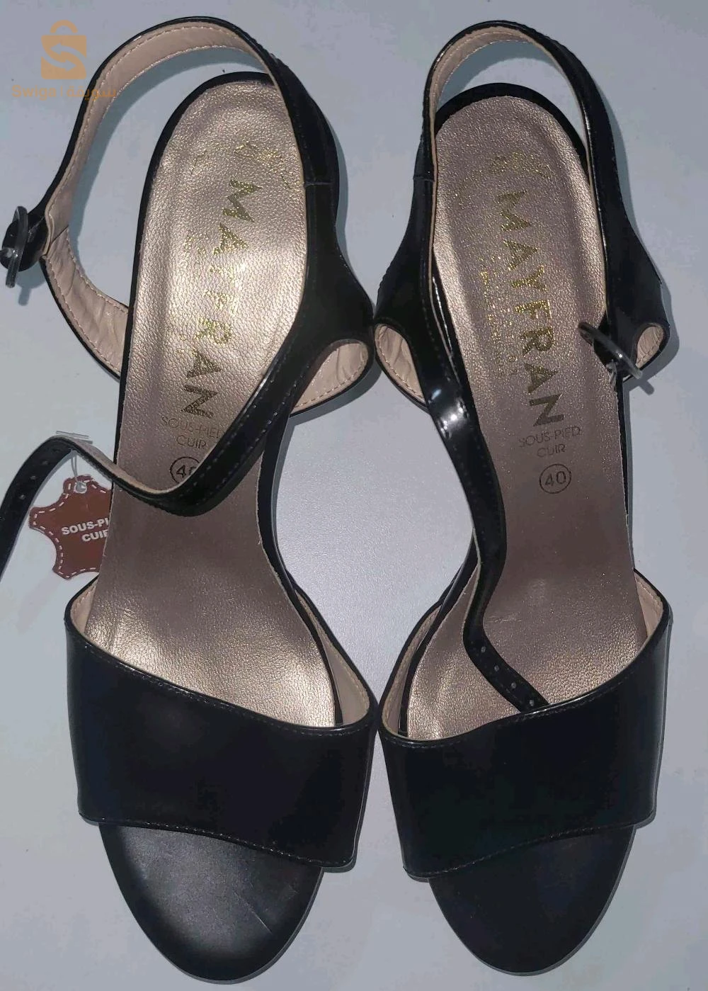 talon cuir originale