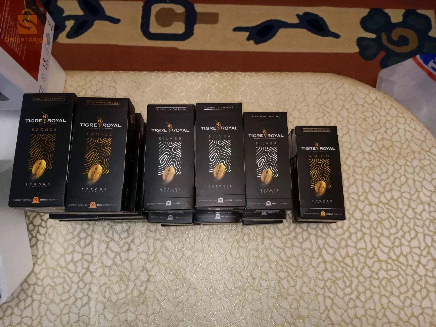 cafetière VIAGGIO espresso + capsules de café