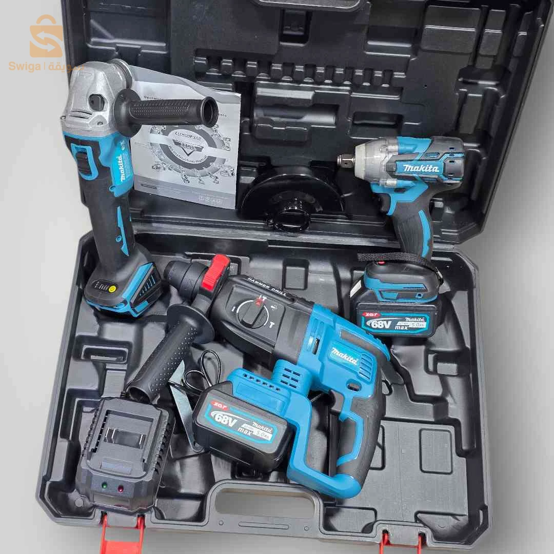 Kit valise makita 3 Articles