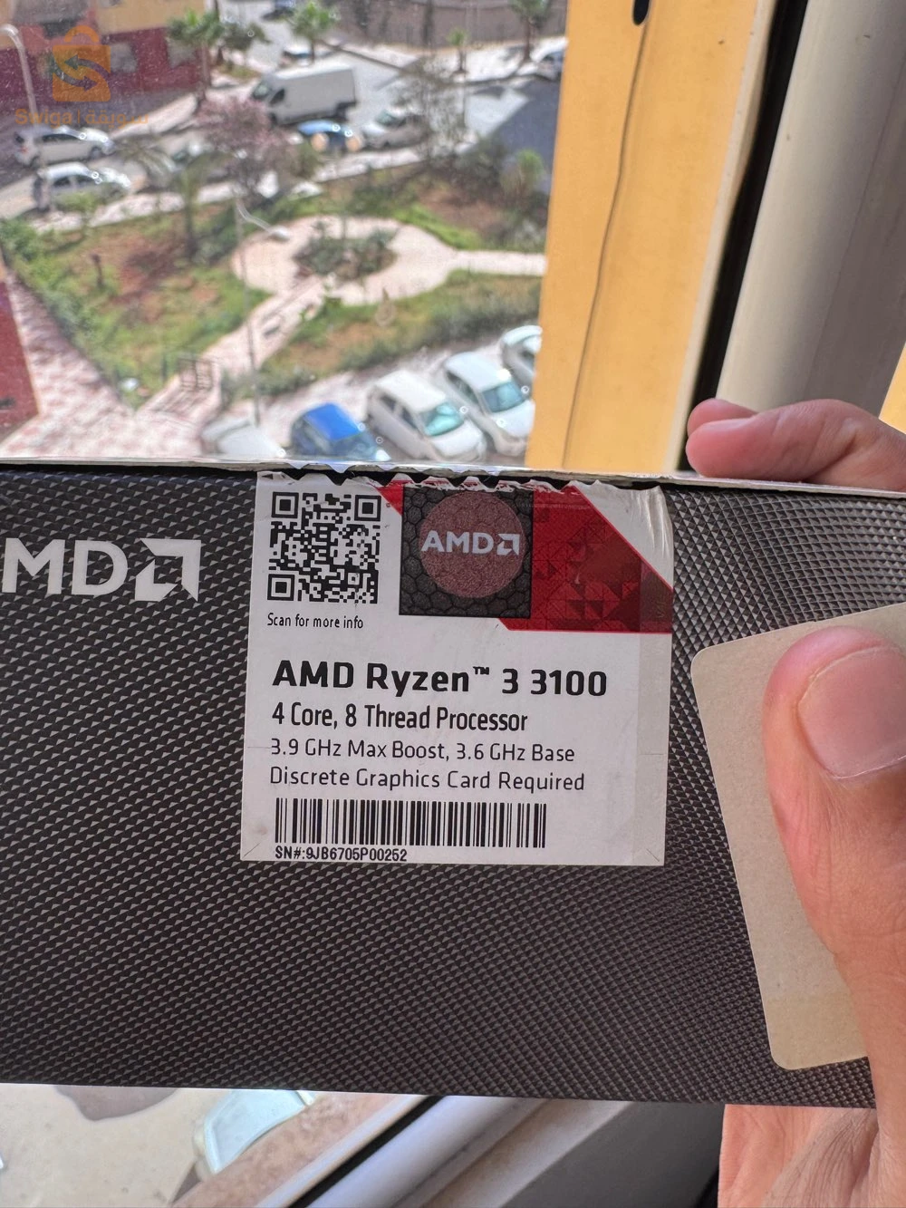 Ryzen 3 3100 avec boite et ventilo