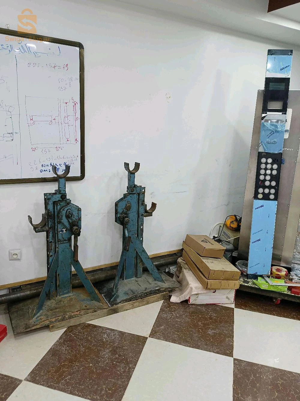 verin 10 t avec 2 axes