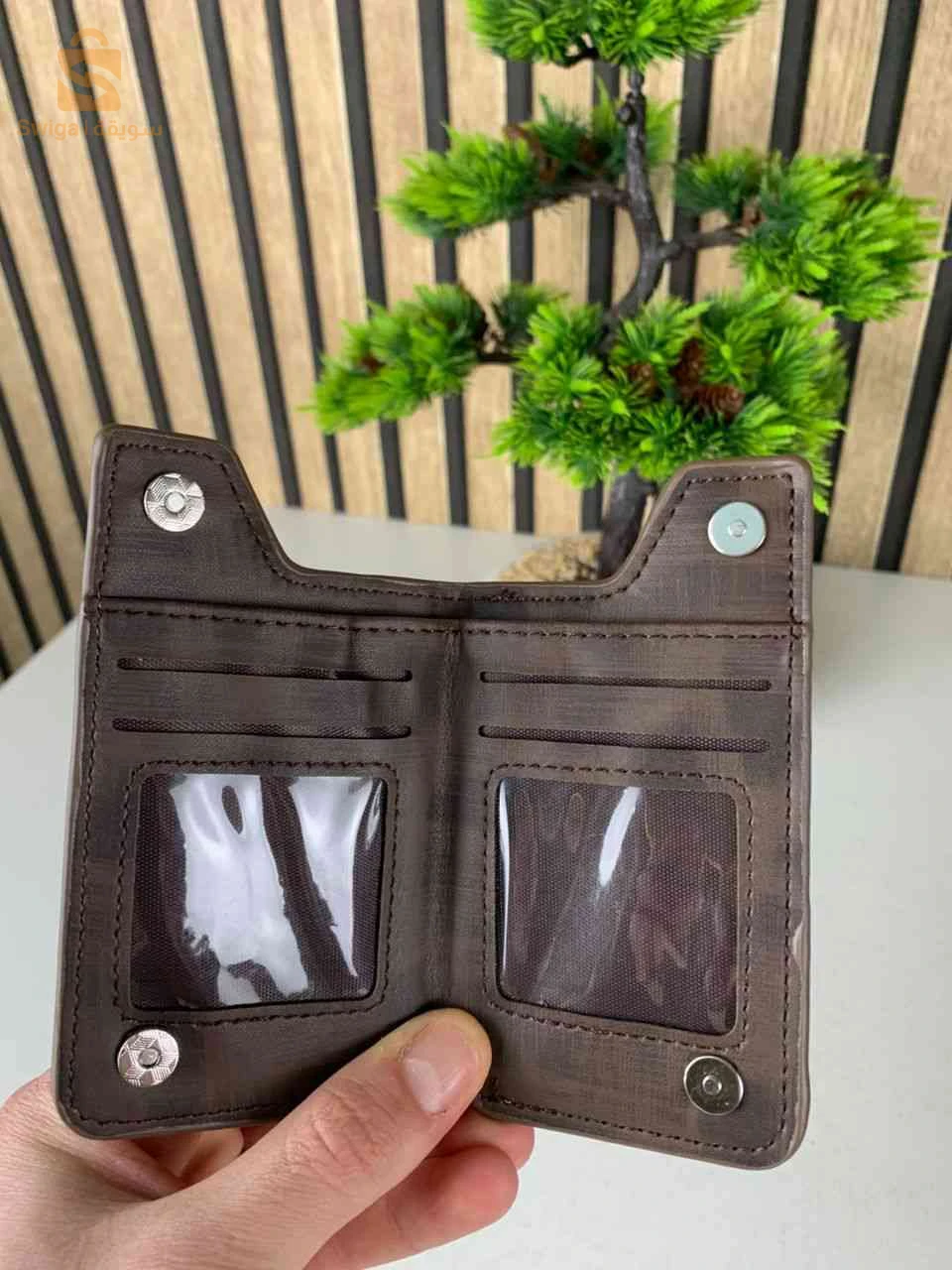 Étui porte-cartes pour téléphone portable auto-adhésif – حاملة بطاقات خلف الهاتف